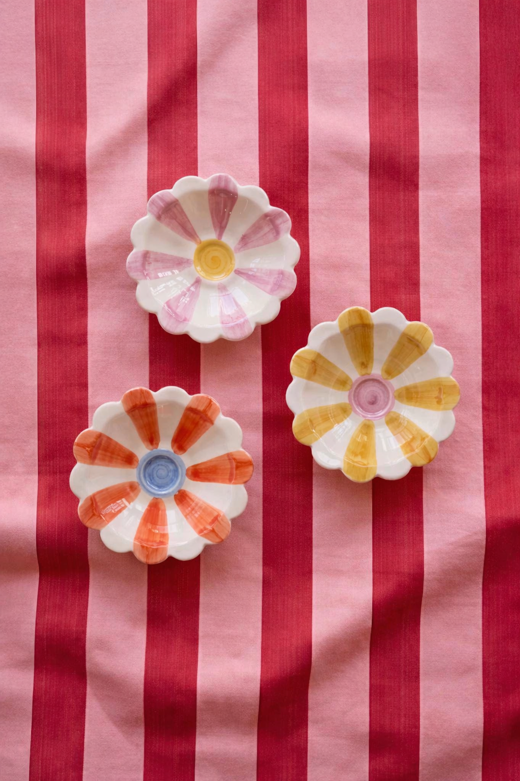 Coupelle fleurs céramique Rice