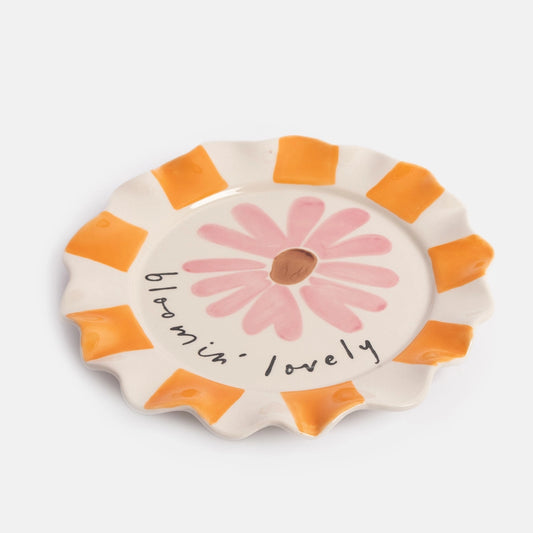 Assiette Blooming Love