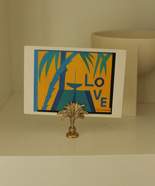 Porte-cartes Palmier