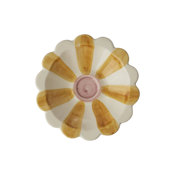 Coupelle fleurs céramique Rice