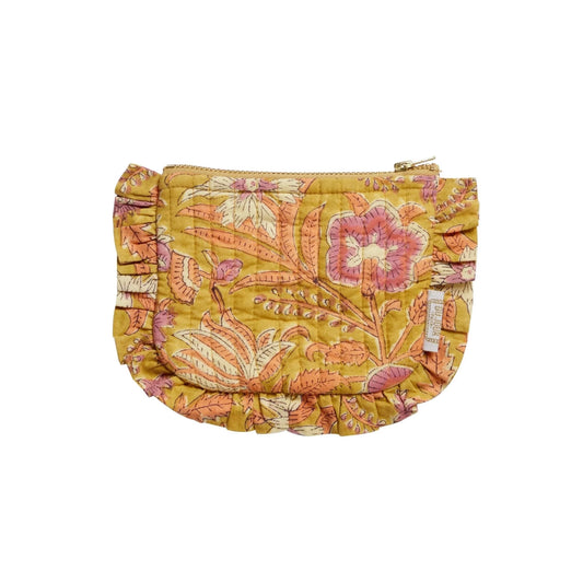 Pochette plate froufrous