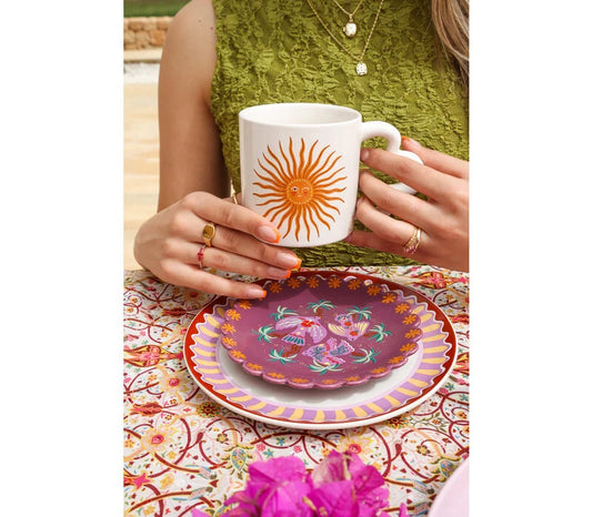Mug ondulé soleil