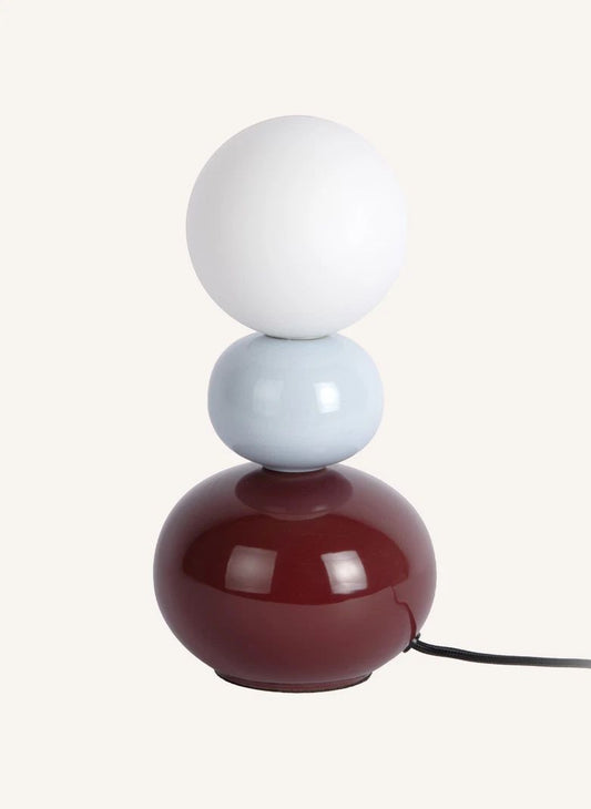 Lampe Firenze burgundy x bleu