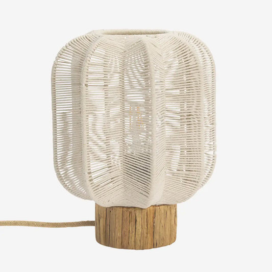 Lampe en corde