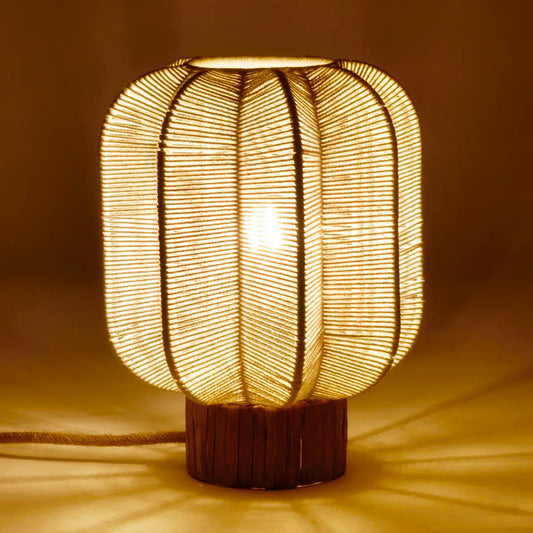 Lampe en corde