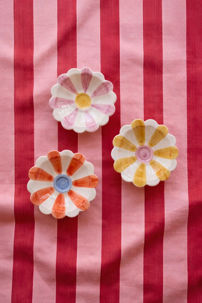 Coupelle fleurs céramique Rice