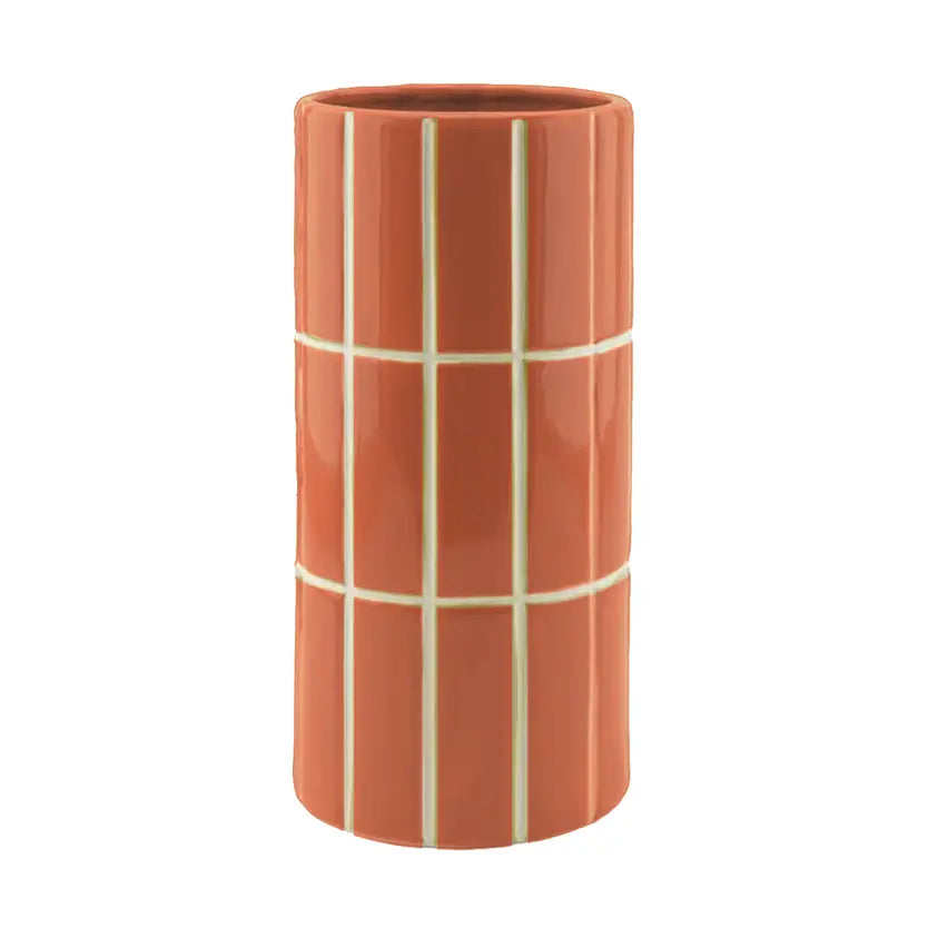 Vase carrelage coloré