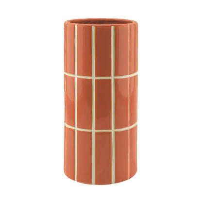 Vase carrelage coloré