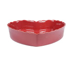 Plat à gateau coeur
