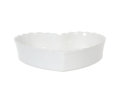 Plat à gateau coeur
