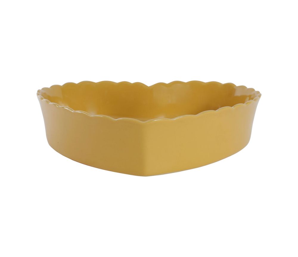 Plat à gateau coeur