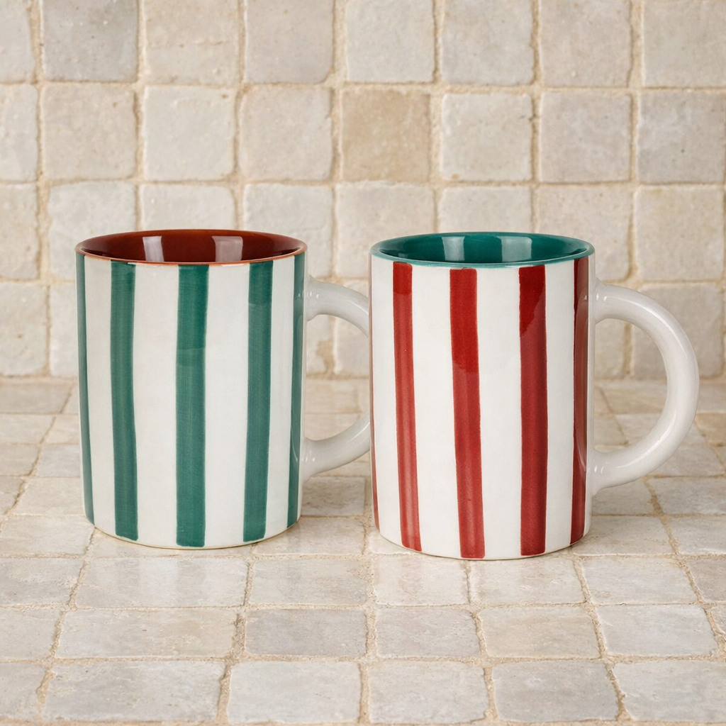 Mug rayé Aria