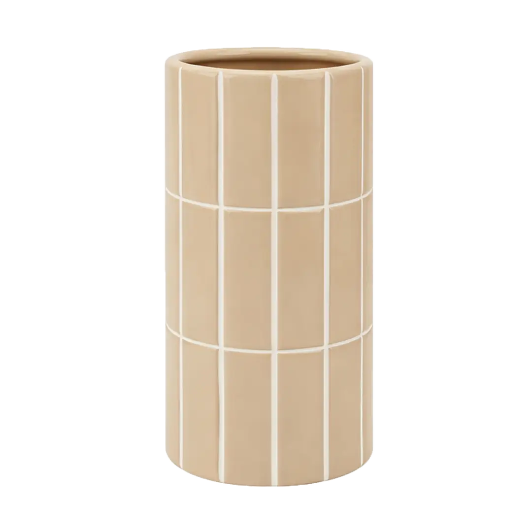 Vase carrelage coloré