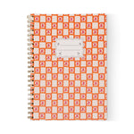 Grand carnet imprimé à spirales