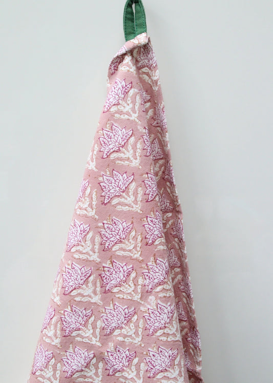 Torchon imprimé Rosy