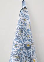 Torchon imprimé sunny blue