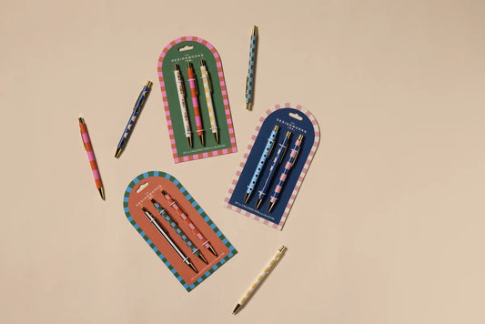 Set de 3 stylos billes