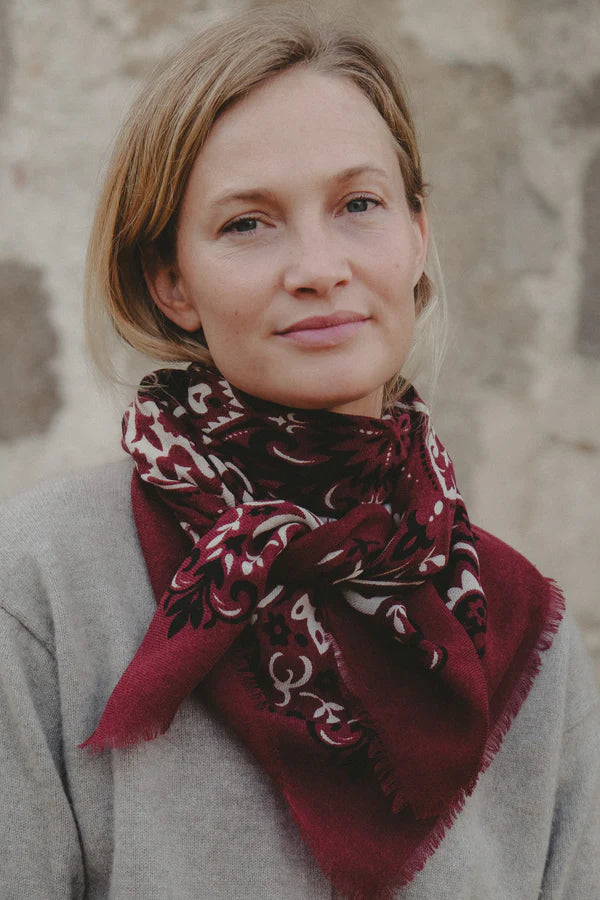 Foulard Laine & Soie - Maison Lecomte Flament