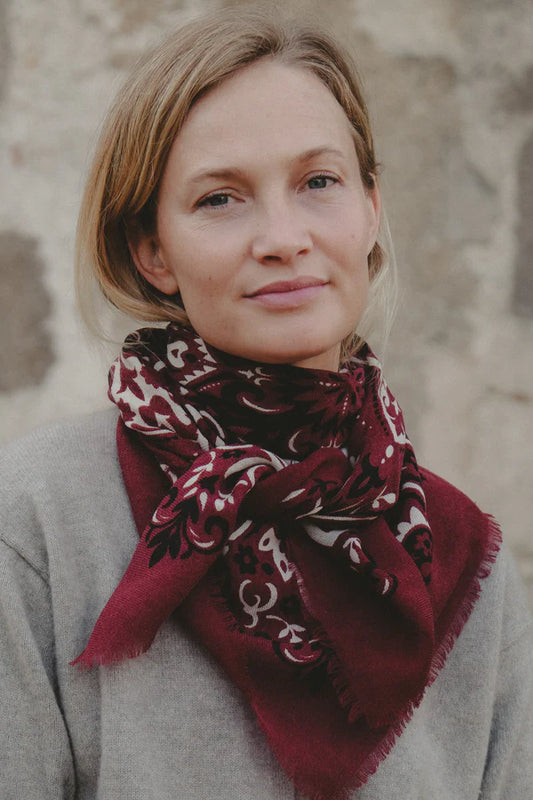 Foulard Laine & Soie - Maison Lecomte Flament
