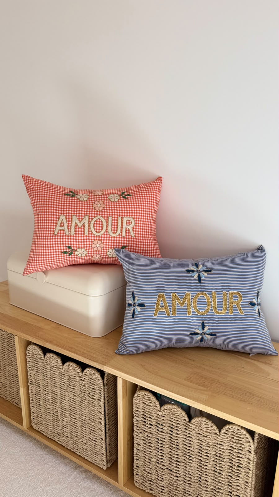 Coussin brodé CSAO - grand format