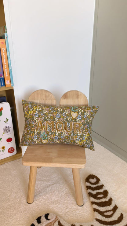 Coussin brodé CSAO - petit format
