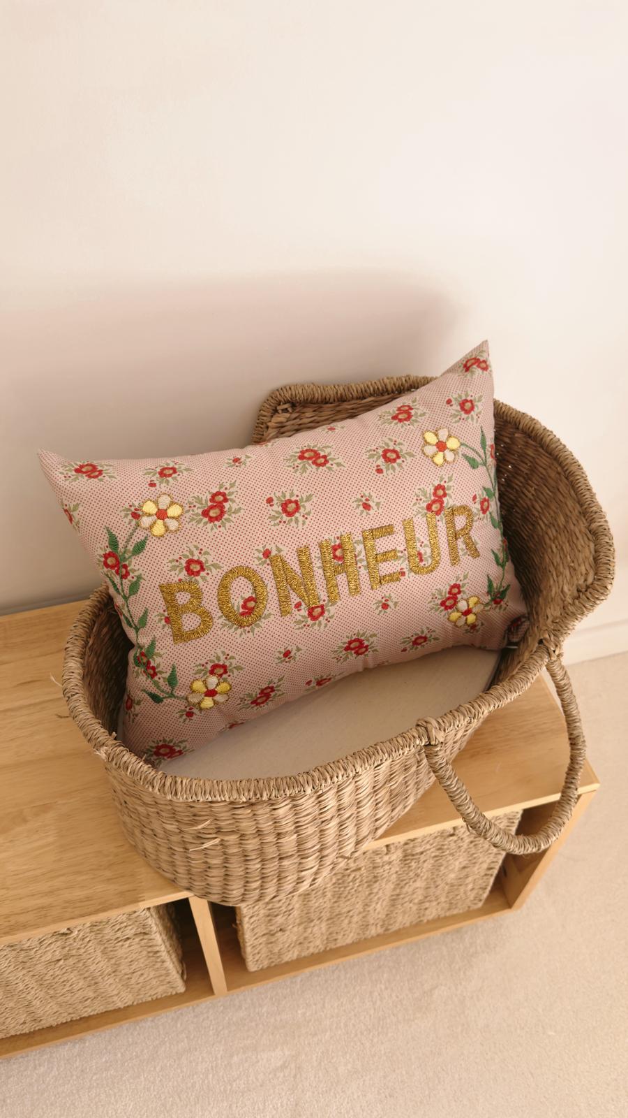 Coussin brodé CSAO - grand format