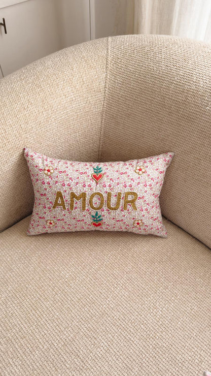 Coussin brodé CSAO - petit format