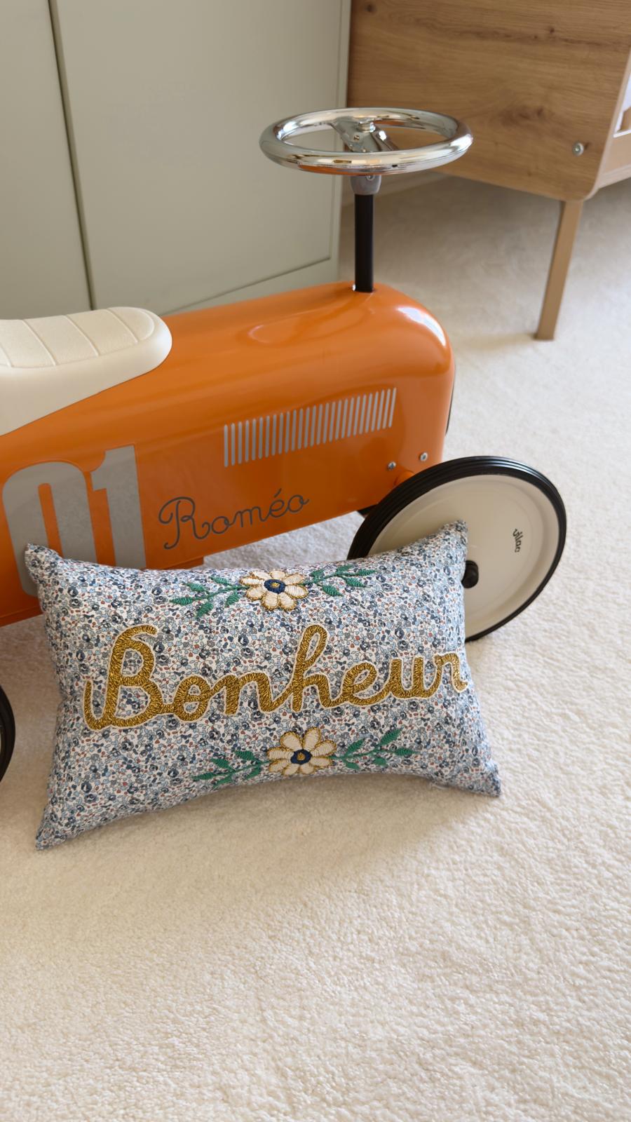 Coussin brodé CSAO - petit format