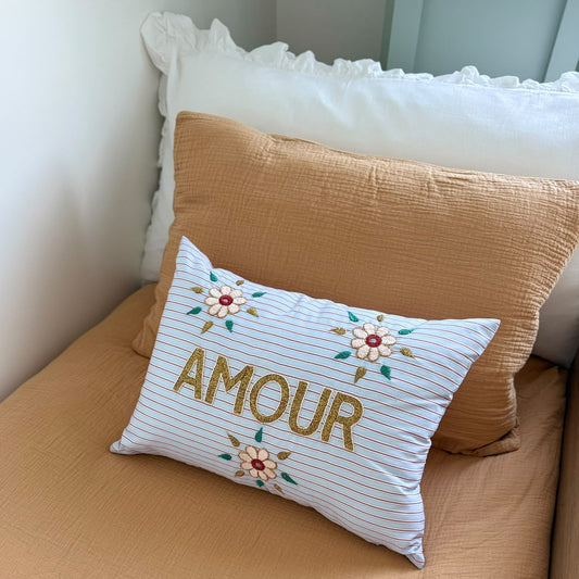 Coussin brodé CSAO - grand format