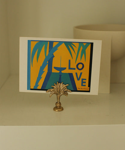 Porte-cartes Palmier