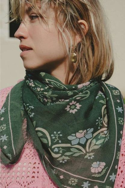 Foulard Laine & Soie - Maison Lecomte Flament