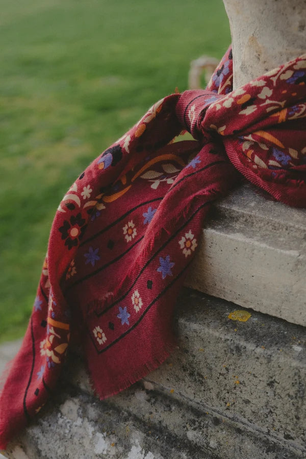Foulard Laine & Soie - Maison Lecomte Flament