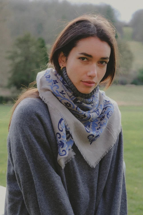 Foulard Laine & Soie - Maison Lecomte Flament