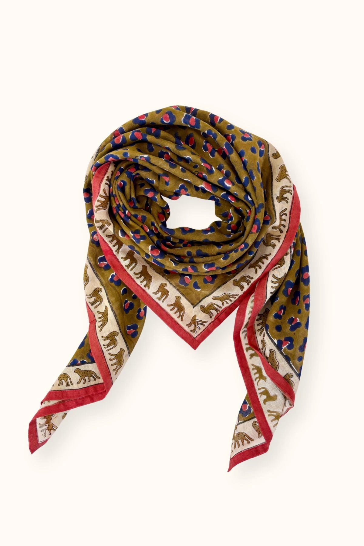 Grand foulard Apaches