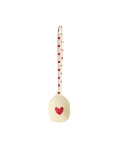 Cuillère de service coeur