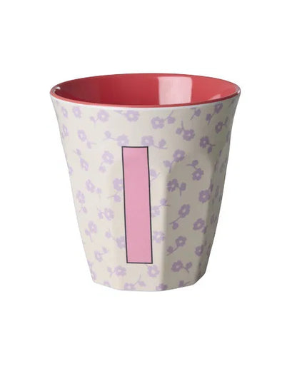 Mug alphabet en mélanine Rice - fleurs ou étoiles