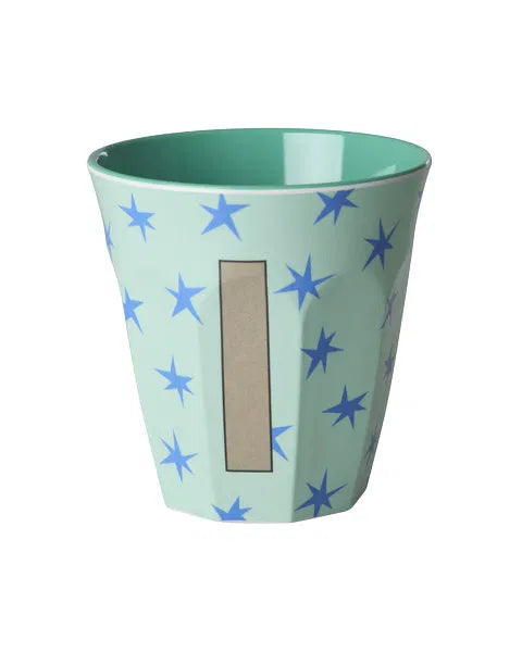 Mug alphabet en mélanine Rice - fleurs ou étoiles