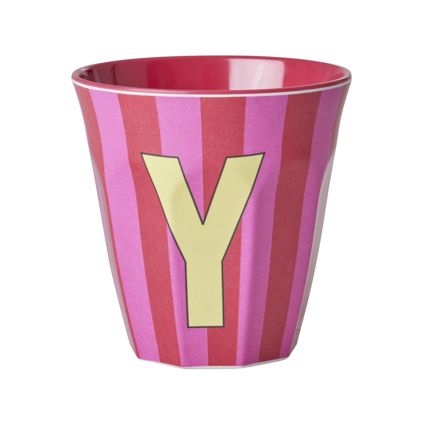Mug alphabet en mélanine Rice - rayures