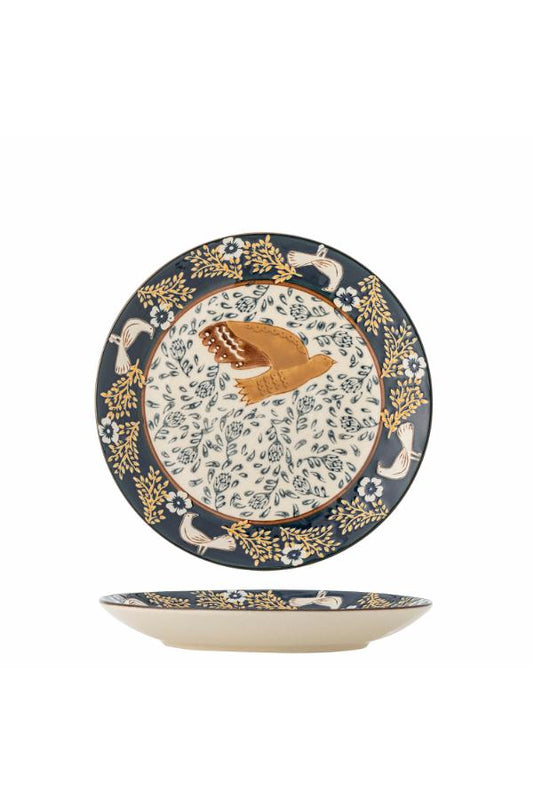Petite assiette Birdy blue