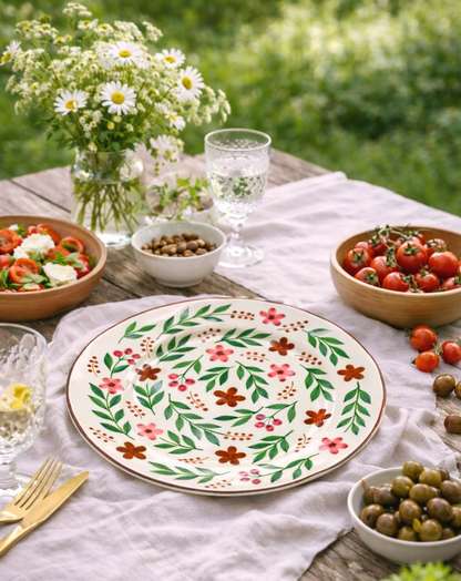 Plat de présentation Alpines