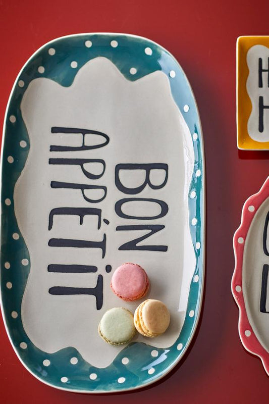 Plat de service Bon Appétit