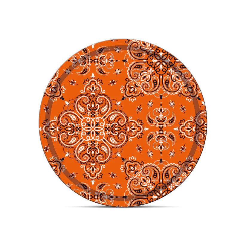 Plateau rond bandana