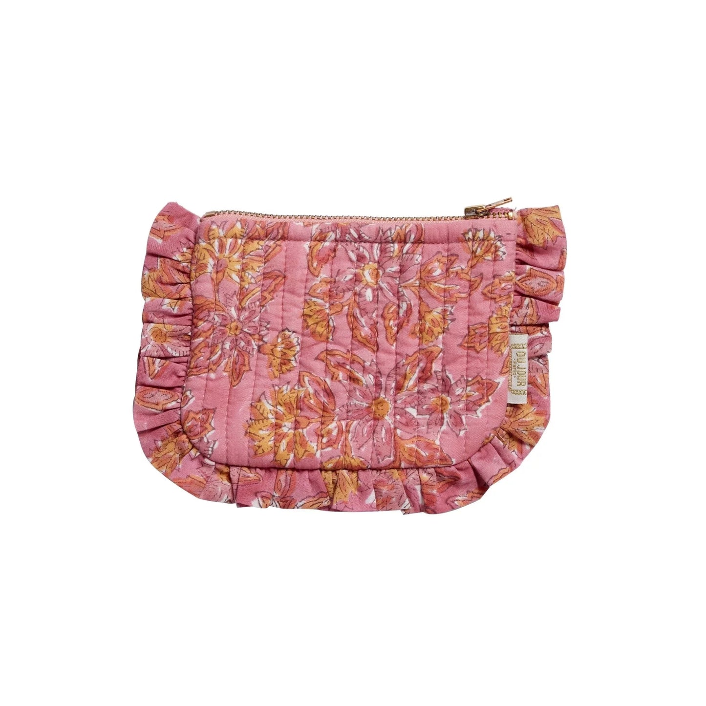 Pochette plate froufrous