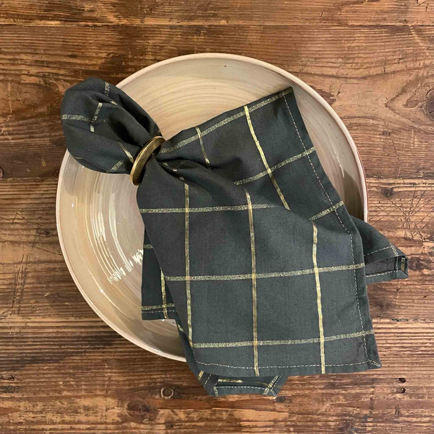 Lot de 2 serviettes de table Boncoeurs