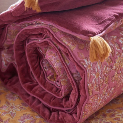 Edredon imprimé Bonheur du Jour