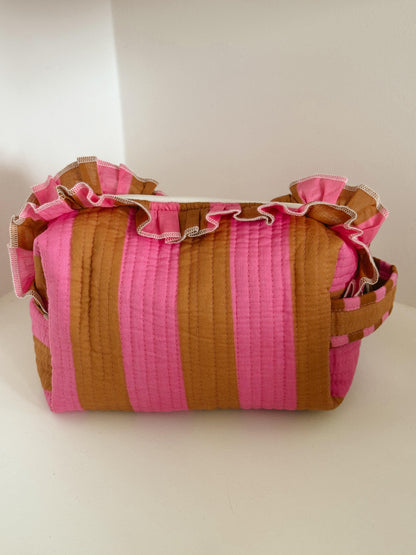 Trousse imprimée volants