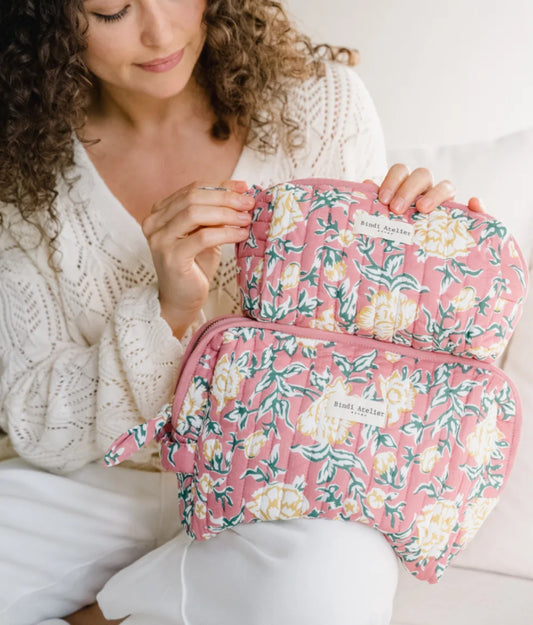 Grande trousse de toilette Bindi Atelier