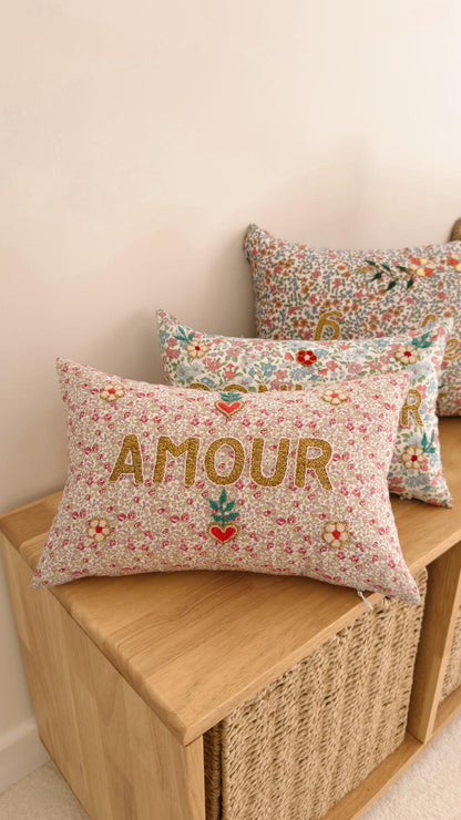 Coussin brodé CSAO - petit format