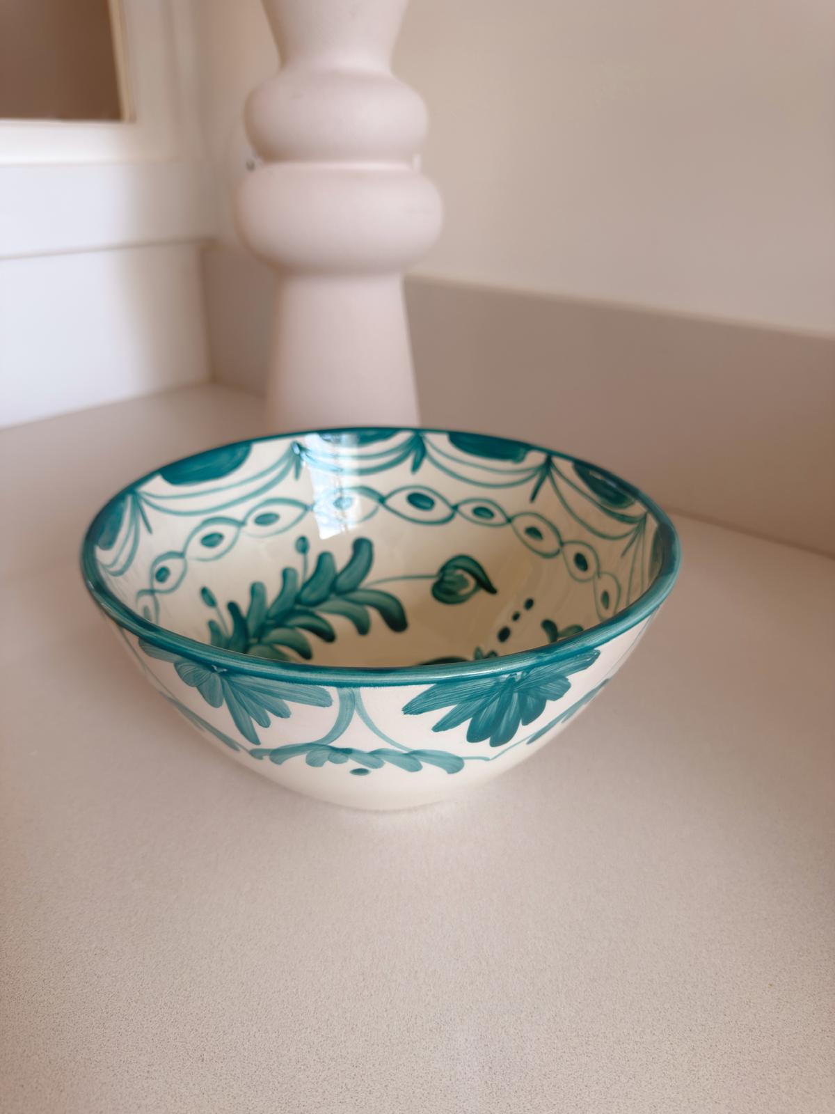 Saladier grana turquoise