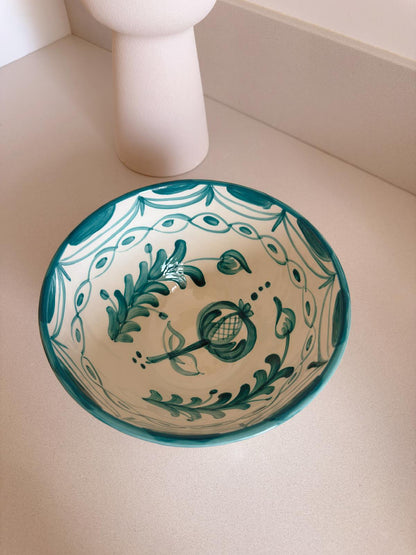 Saladier grana turquoise